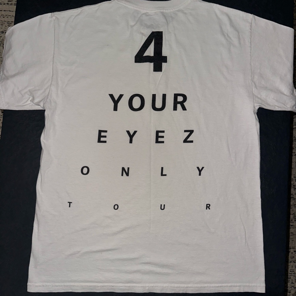 *RARE* J. Cole Authentic Tour Merch 4 YOUR EYEZ ONLY T-Shirt